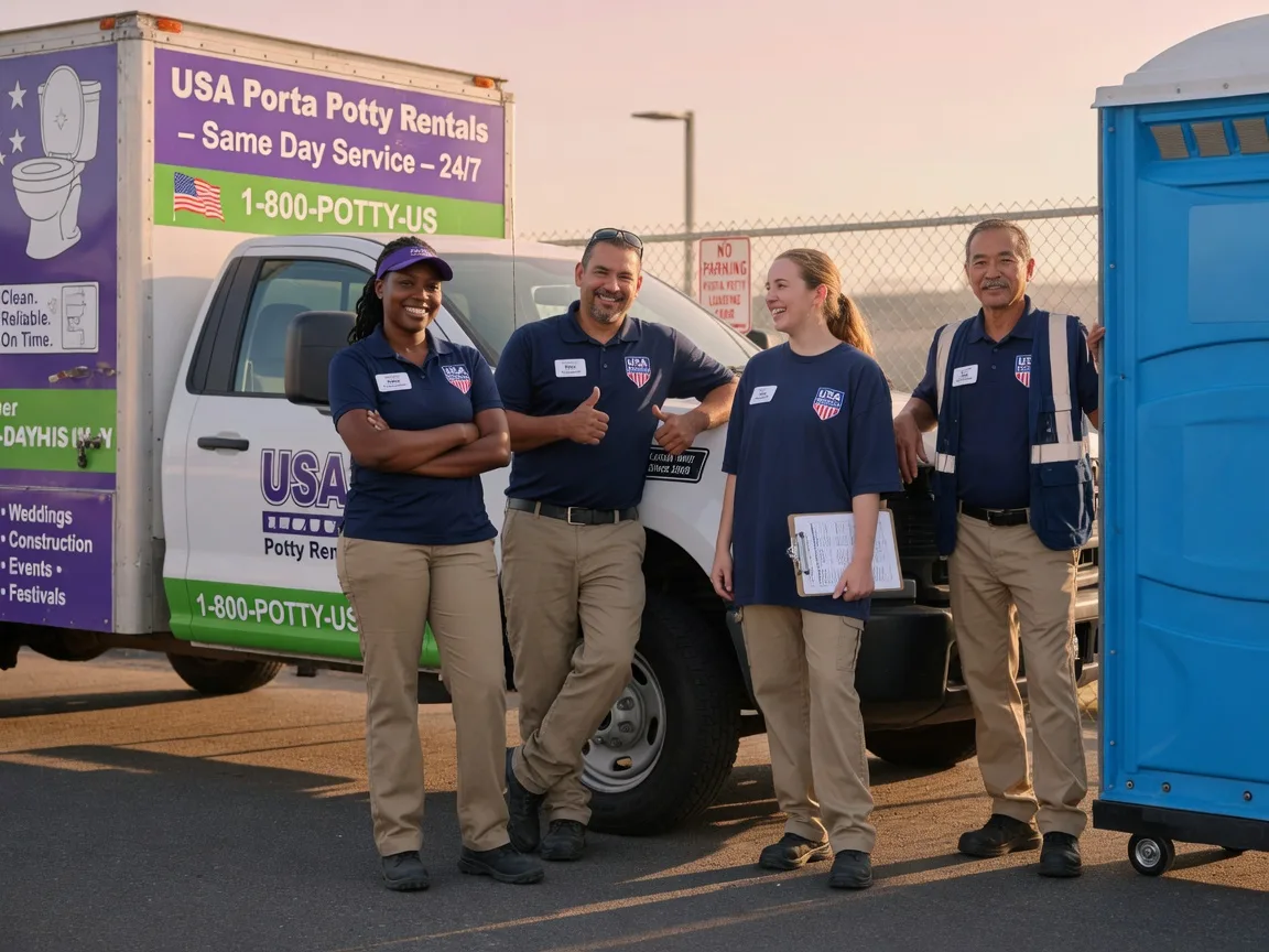 Porta Potty Rental company in Silver Lake, IN