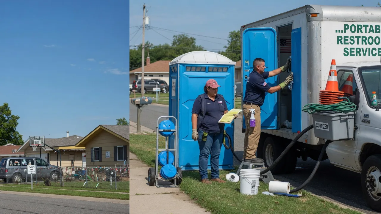 Portable Toilet Rental in Silver Lake, IN near me
